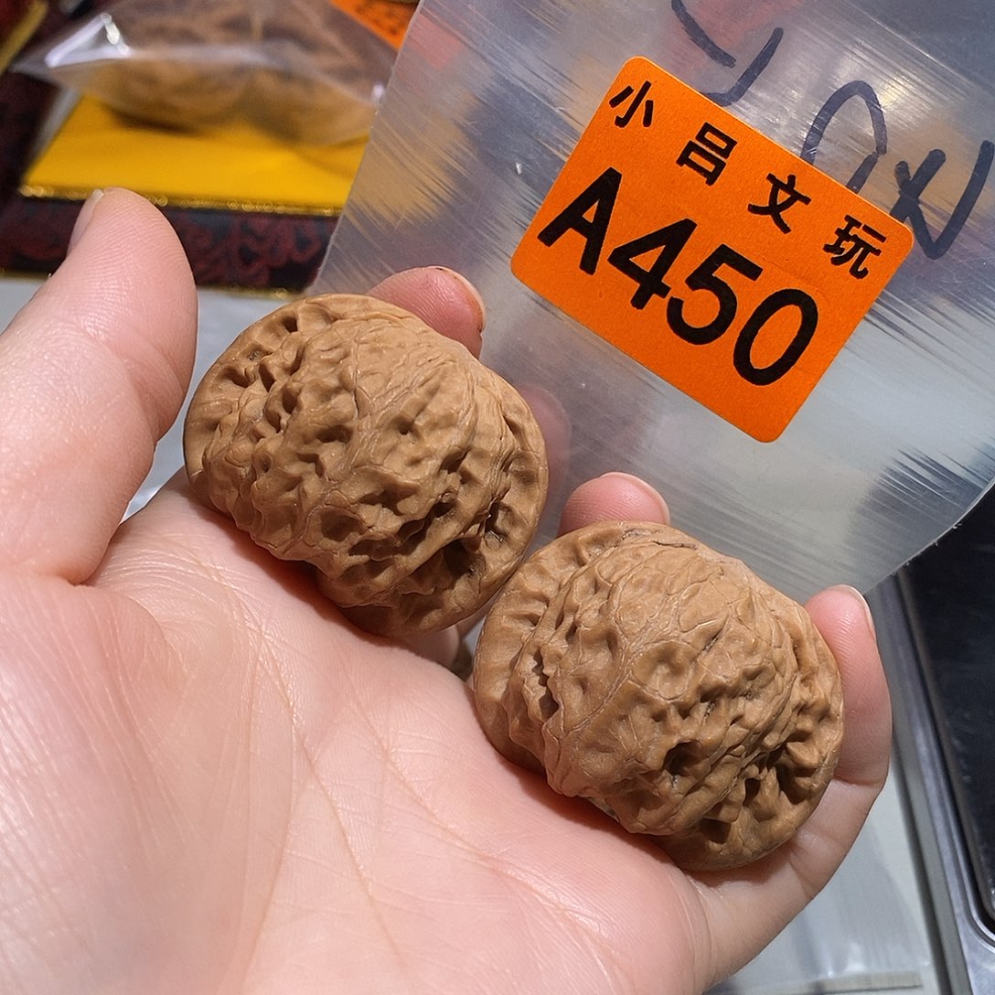 吊坠文玩核桃41全品野狼……