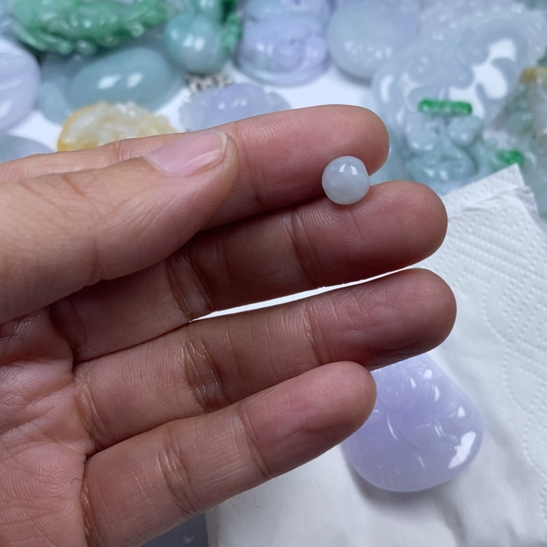 颈饰未镶嵌翡翠纯***炮翡翠