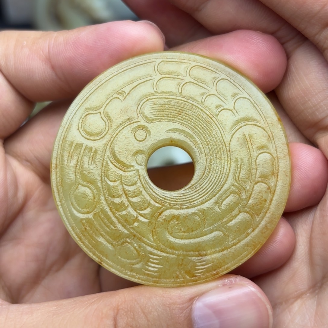 和田玉未镶嵌吊坠(不含链)