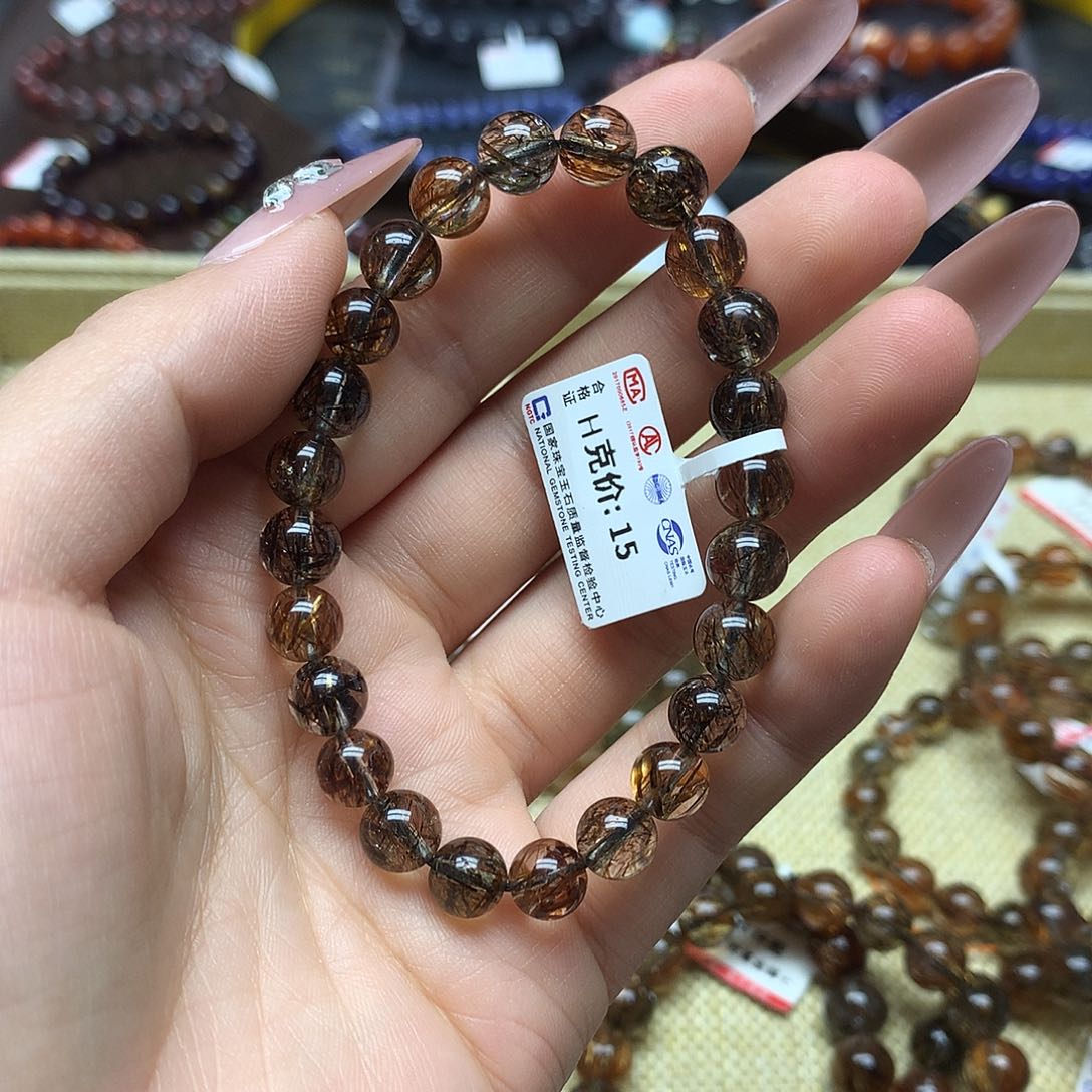 水晶手链未镶嵌手链