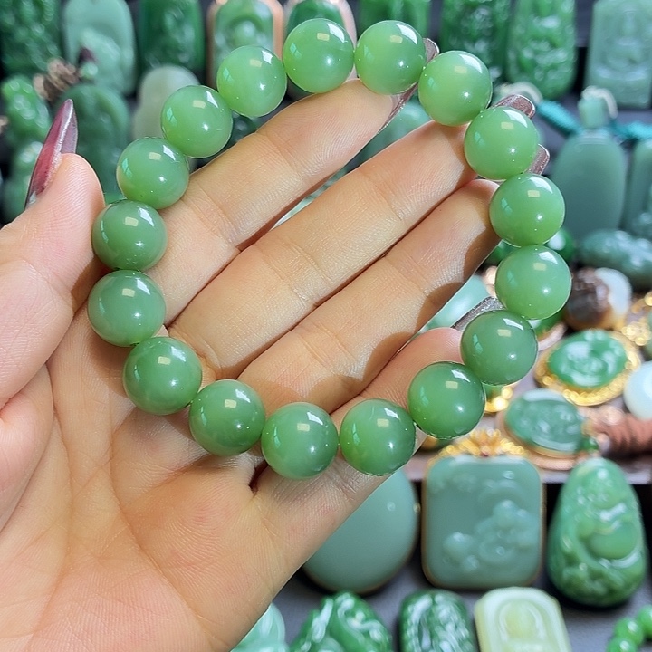 未镶嵌手串和田玉