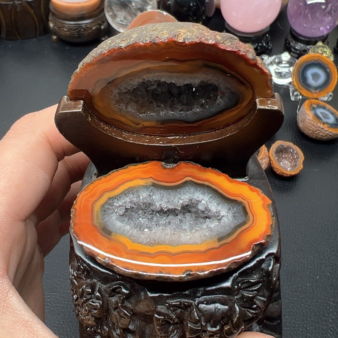 玛瑙/玉髓摆件未镶嵌