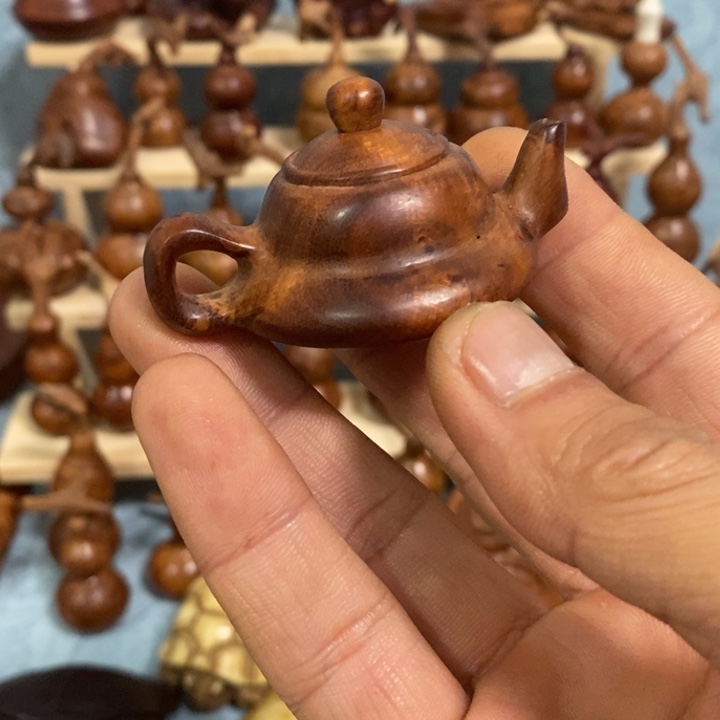 木跟****哥麻梨疙瘩手工把把壶