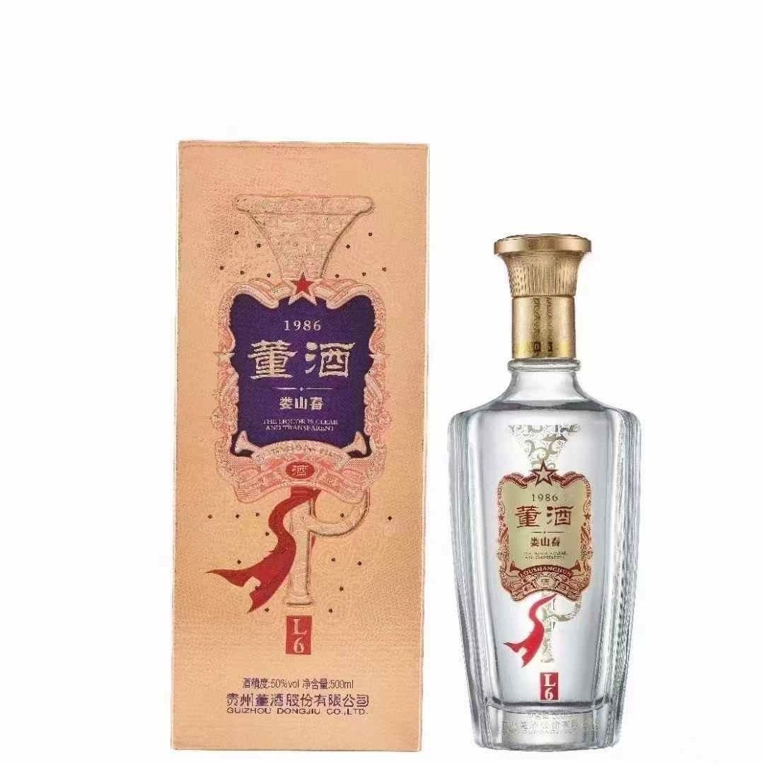 董酒娄山春系列L6兼香型白酒50度500ml纯粮酿造50%vol