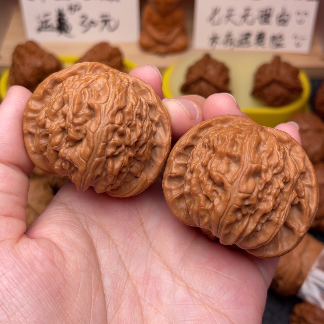 把件文玩核桃狮子44