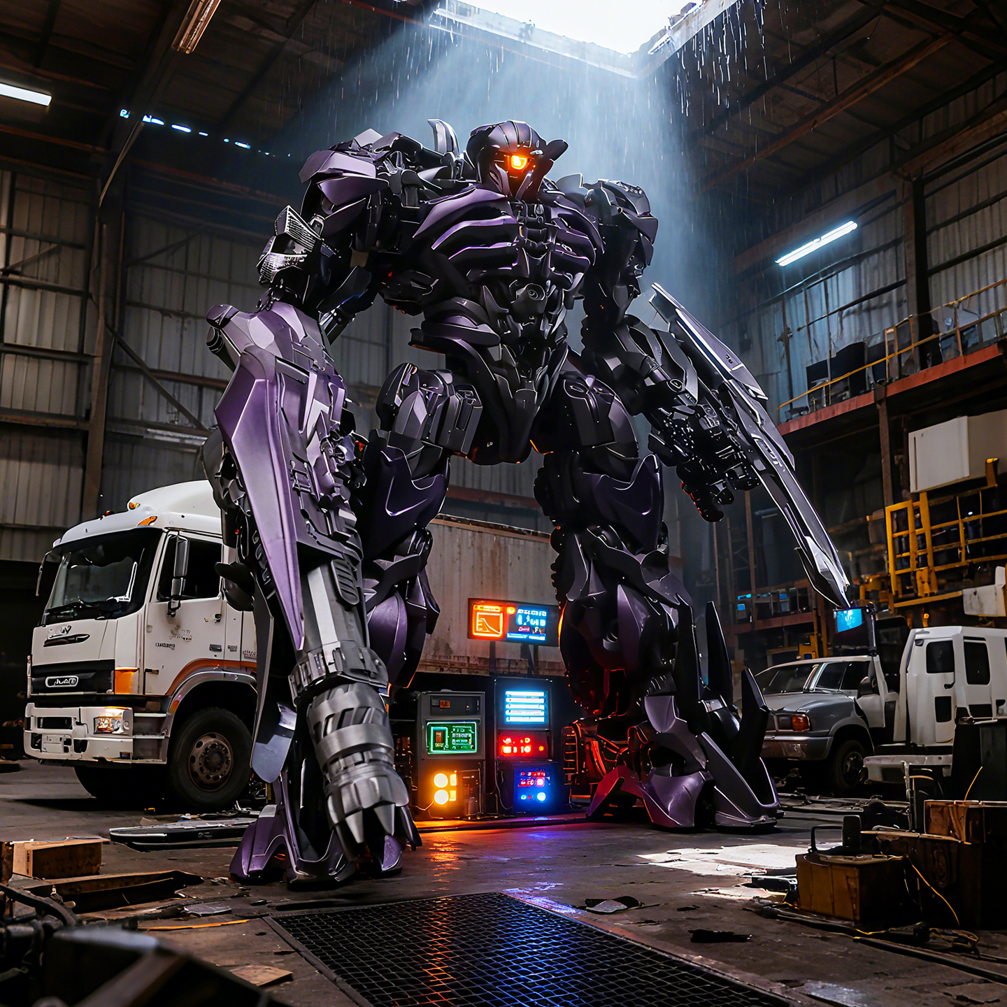 变形玩具震荡波电影版机器人擎天汽车柱金刚部分合金成品模玩手办