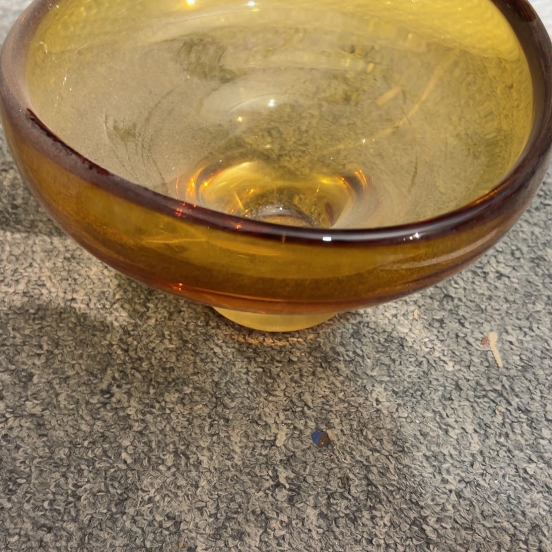 弘扬琉璃花器微瑕高度14