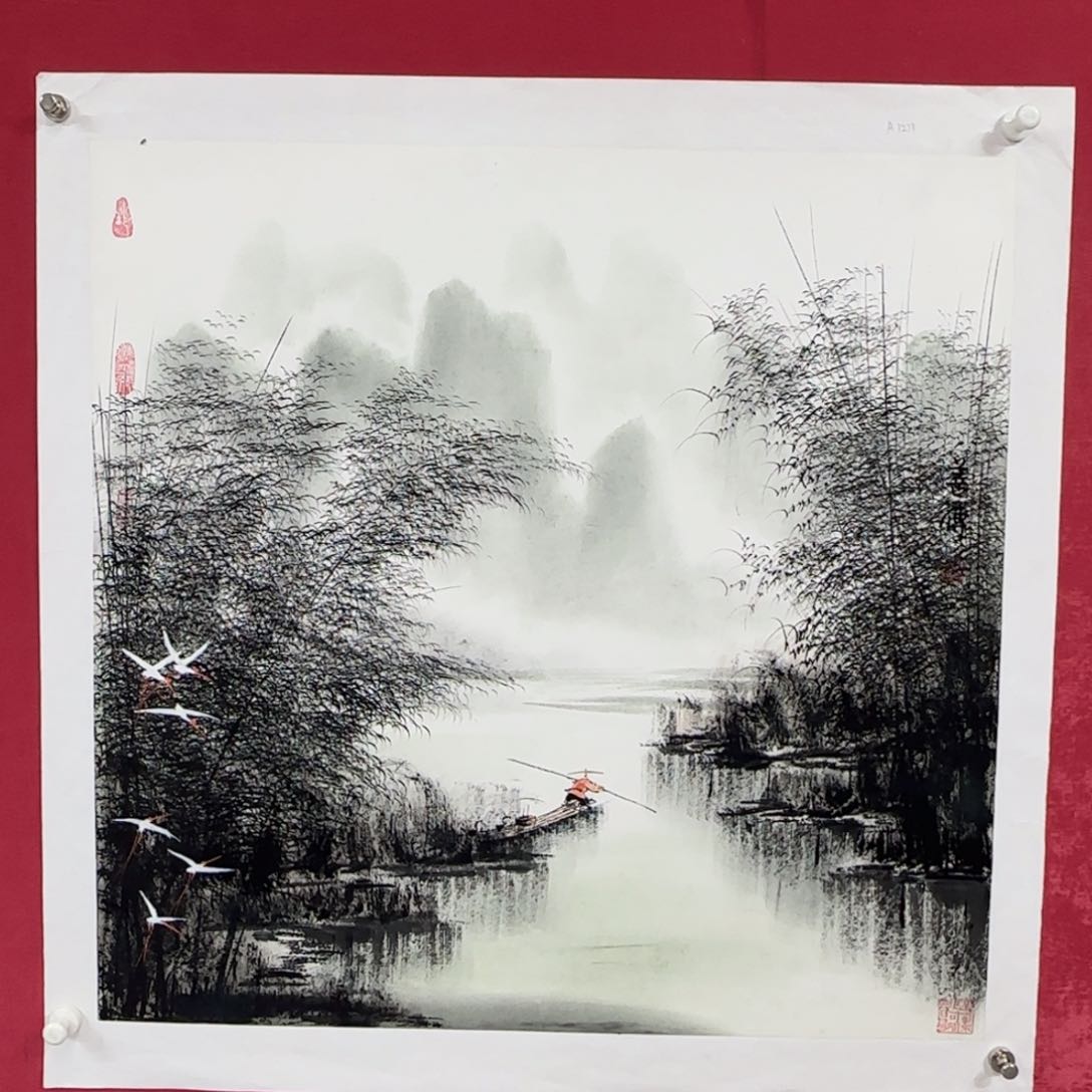国画善传老师国画精品