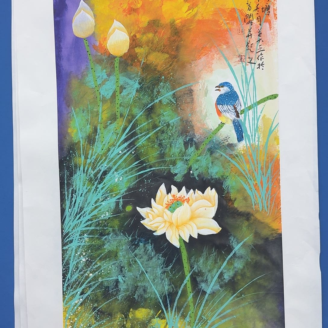 国画多次参加国内外大型画展