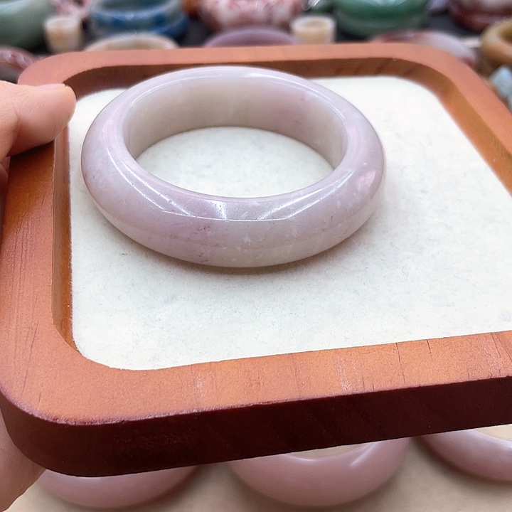 石英质玉圈口54未镶嵌