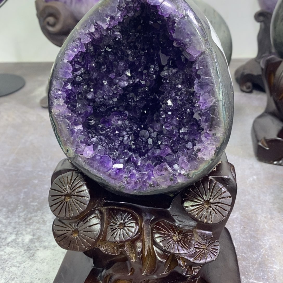 未镶嵌珠宝半成品紫晶370