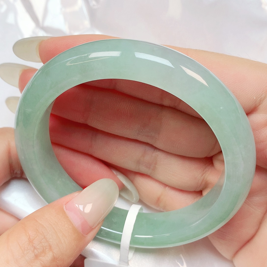 翡翠手镯（开口镯）未镶嵌抖音292