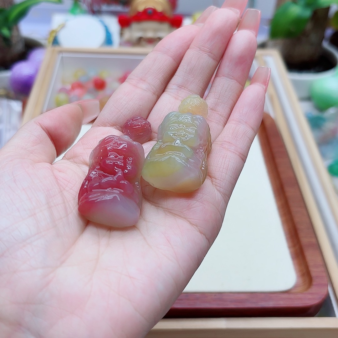 ****」玛瑙/玉髓未镶嵌手链盐源22