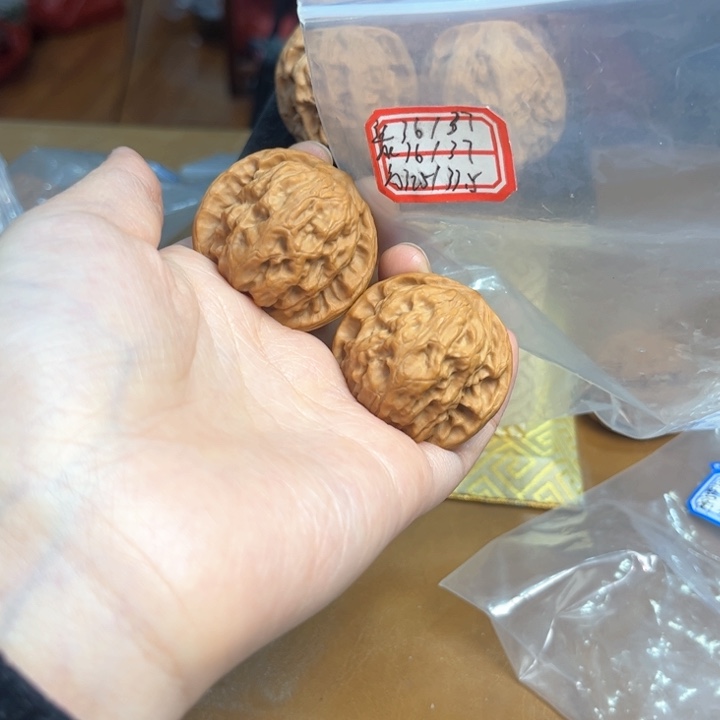 把件文玩核桃野狼