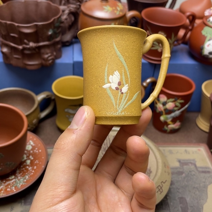 紫砂茶杯紫砂主人杯