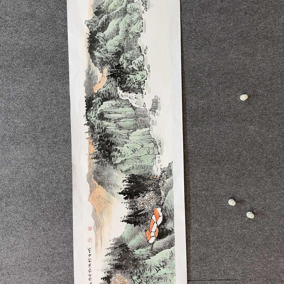 国画杜浩老师手绘作品