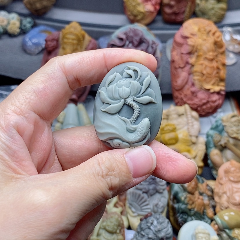 【闪购商品】未镶嵌定制石英质玉吊坠