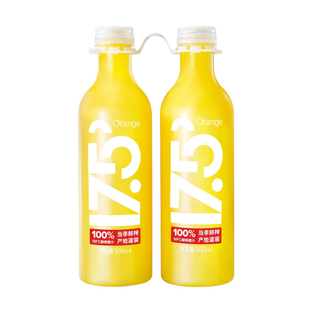 农夫山泉 17.5° NFC鲜榨橙汁 900mL*2
