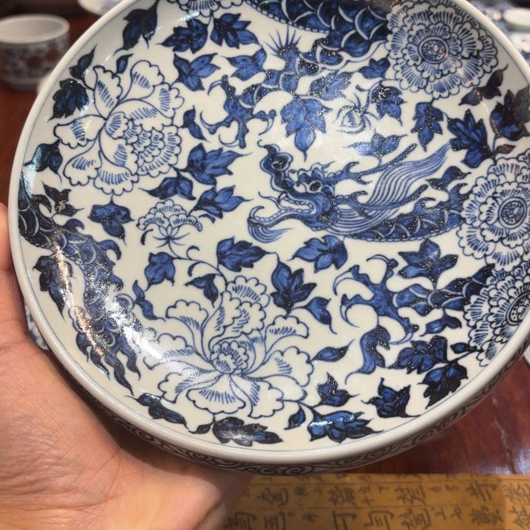 瓷片景德镇手工手绘茶具