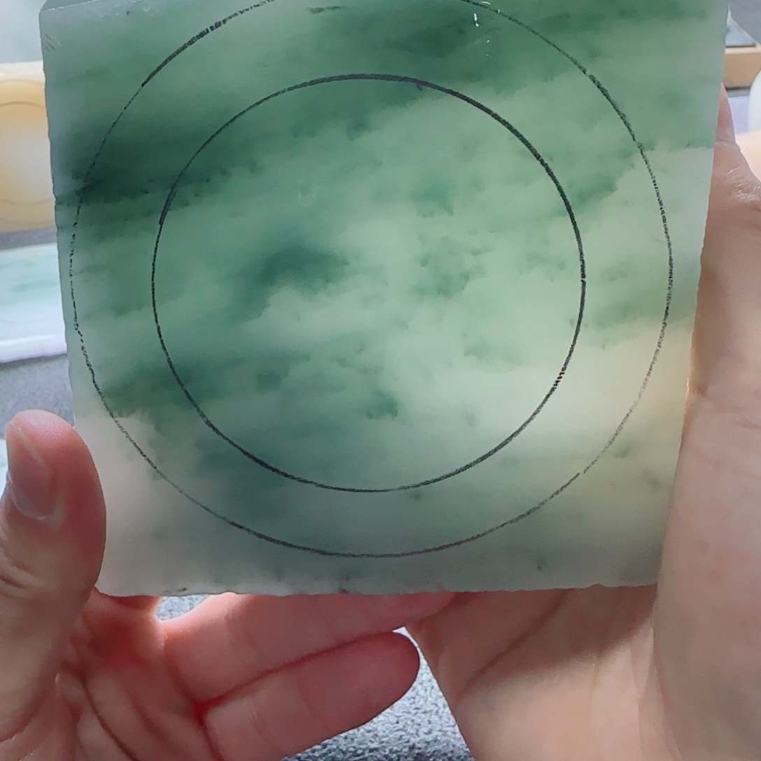 定制石英质玉四*?手镯