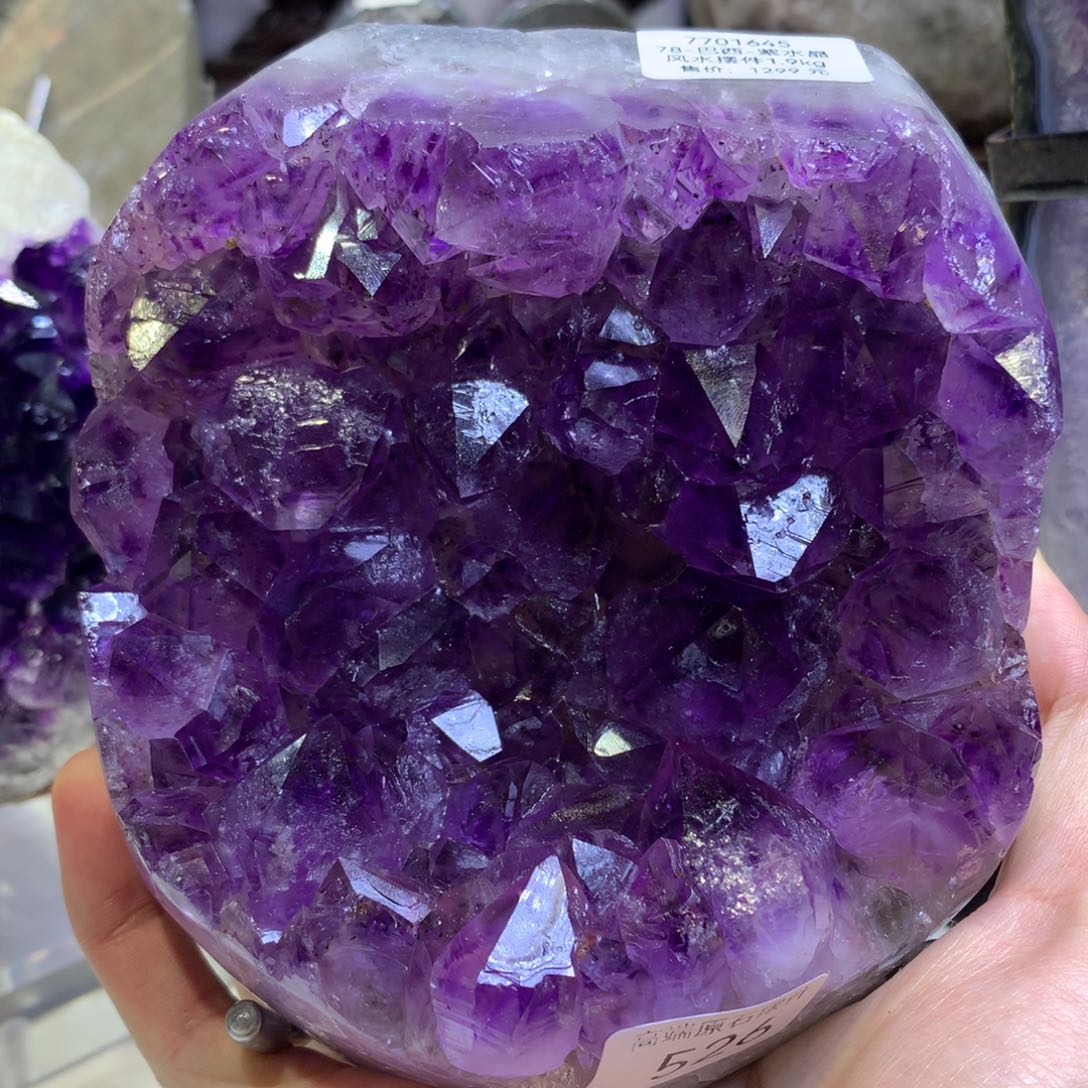 未镶嵌大型摆件（非配饰）紫晶紫晶