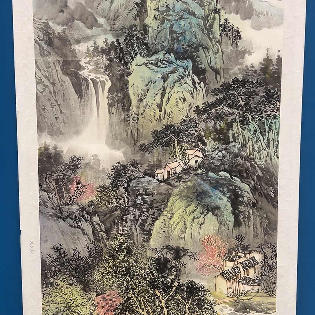 国画苏珊国画作品精品【证件视频资料】