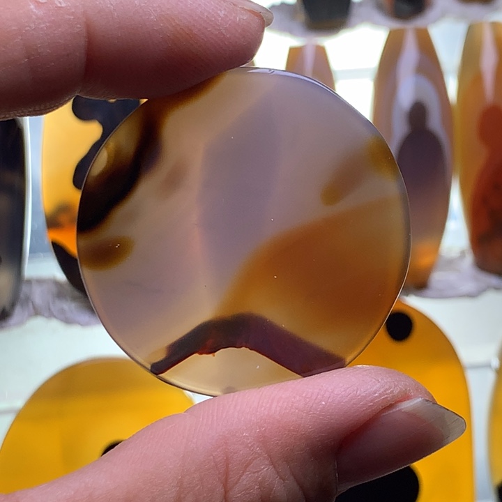 玛瑙/玉髓颈饰未镶嵌140