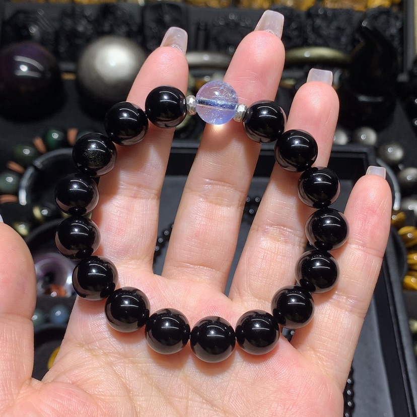 【闪购商品】黑曜岩珠宝奇石未镶嵌在**主