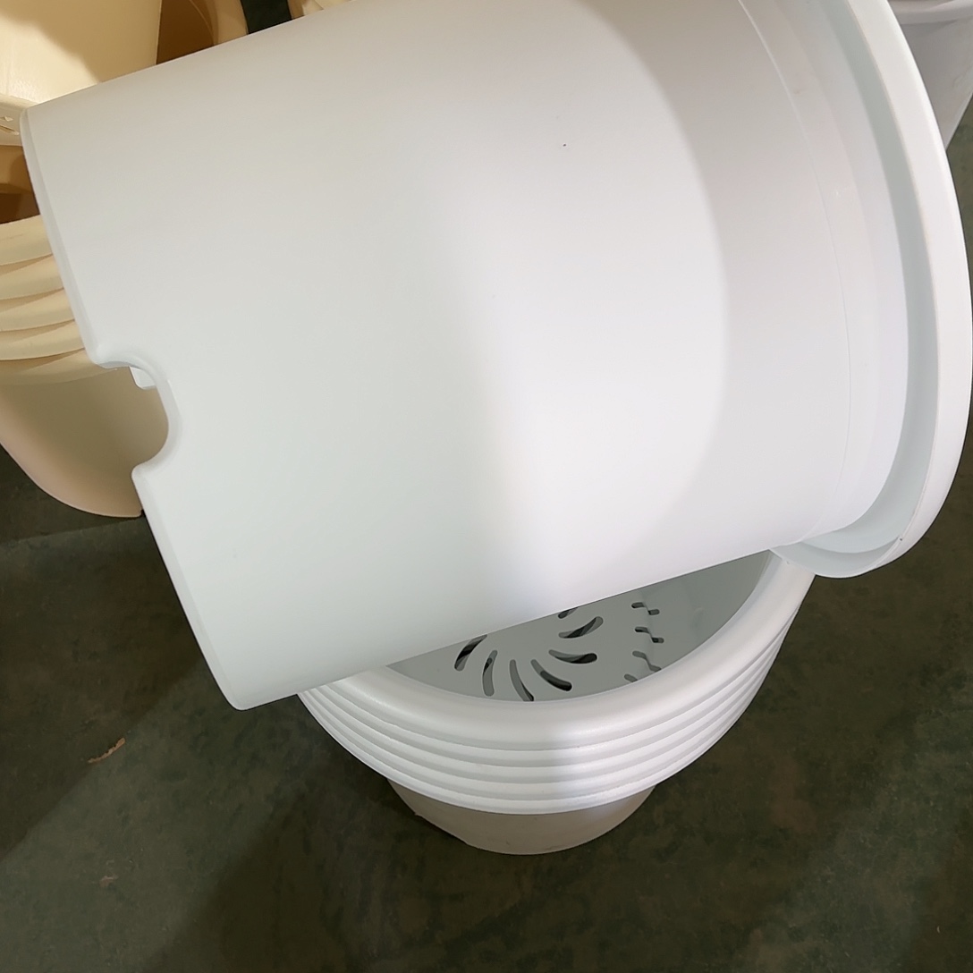 树脂微瑕9号8个带托，白色