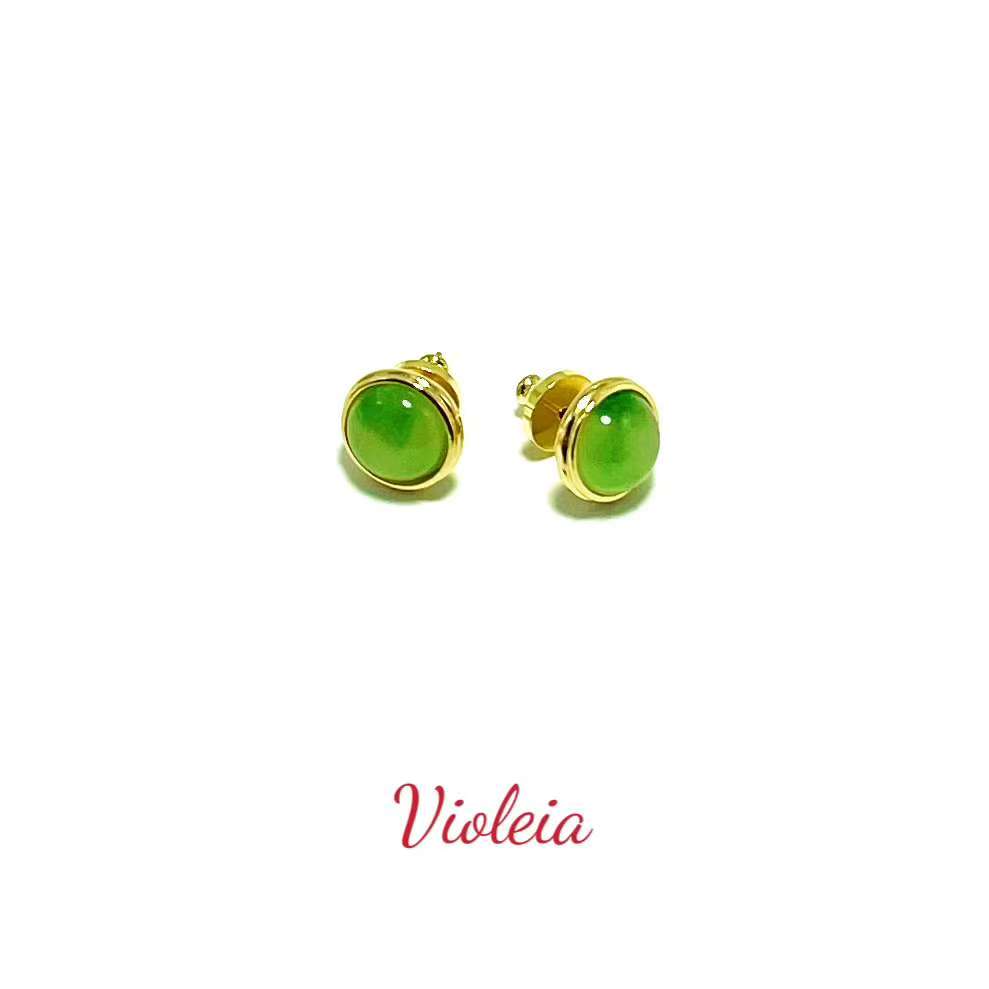 铜合金耳饰 【空山雨后】Violeia 高级百搭轻奢百搭耳饰~YZ195