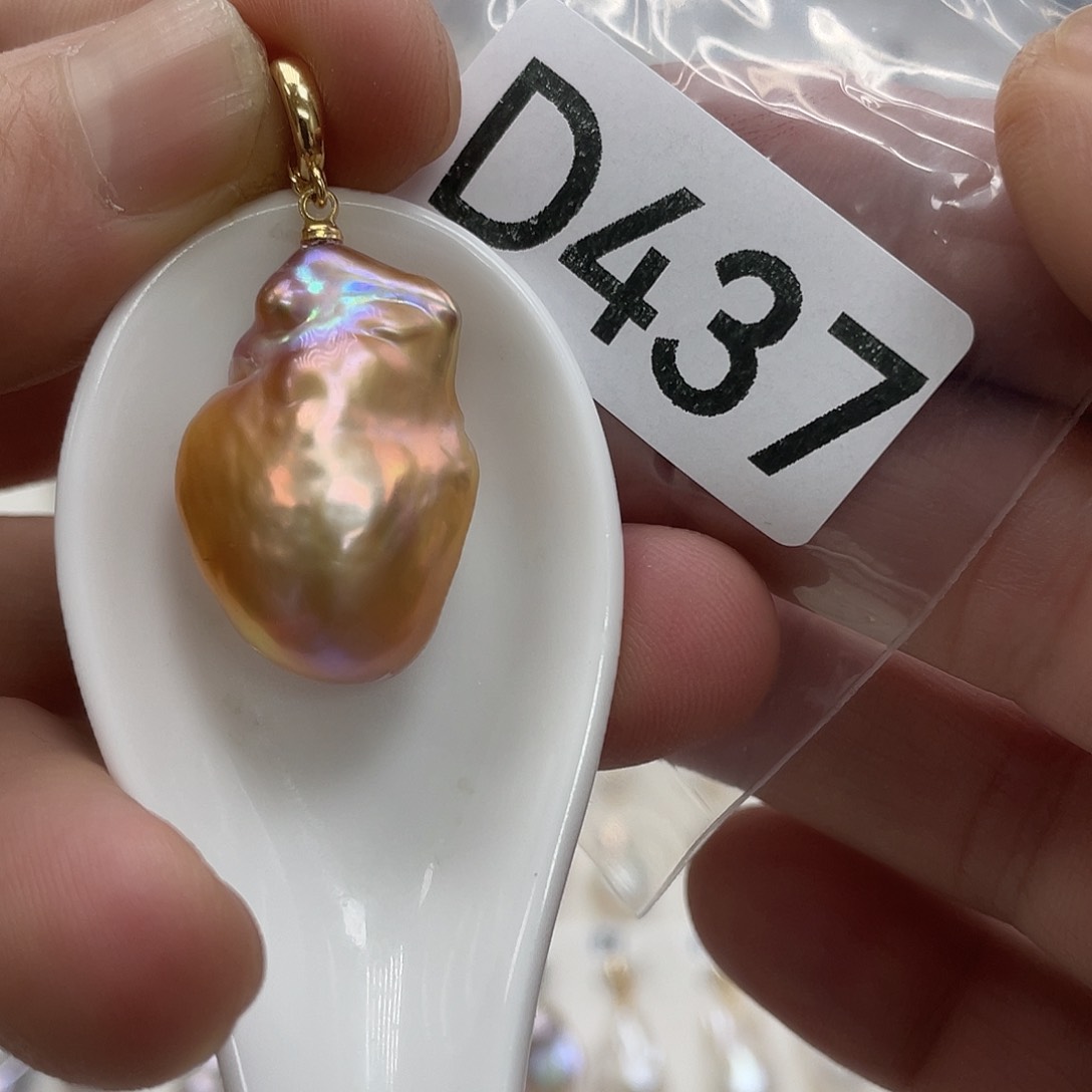 淡水珍珠颈饰银S925镶嵌拾*