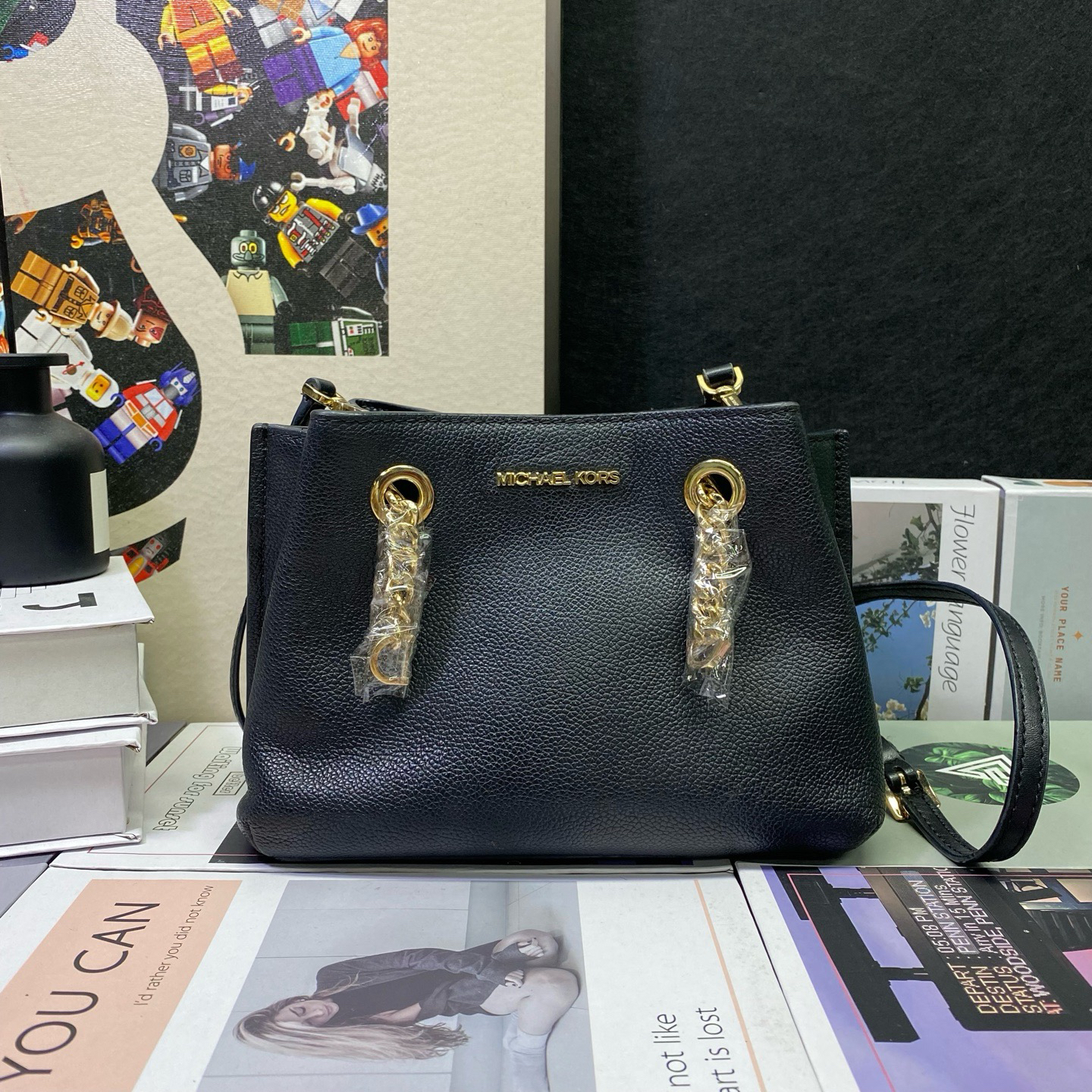 95新 MICHAEL KORS/迈克高仕 23351斜挎包23*17
