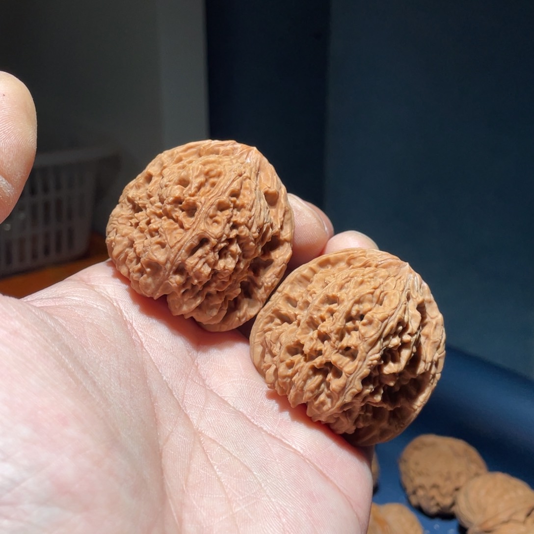 核桃手串/手链爱**桃45南疆石