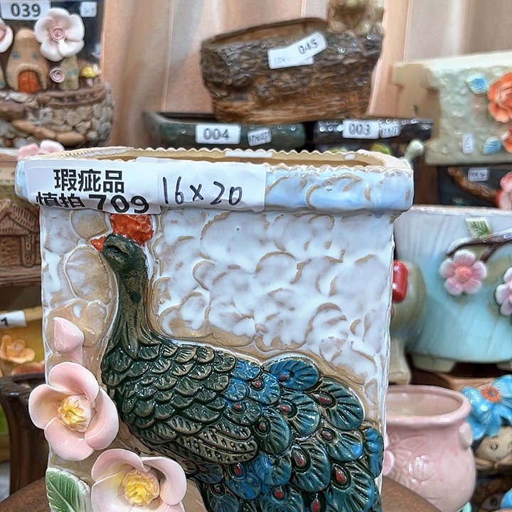 红陶粗陶多肉花盆