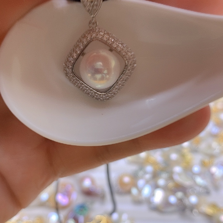 淡水珍珠未镶嵌颈饰252