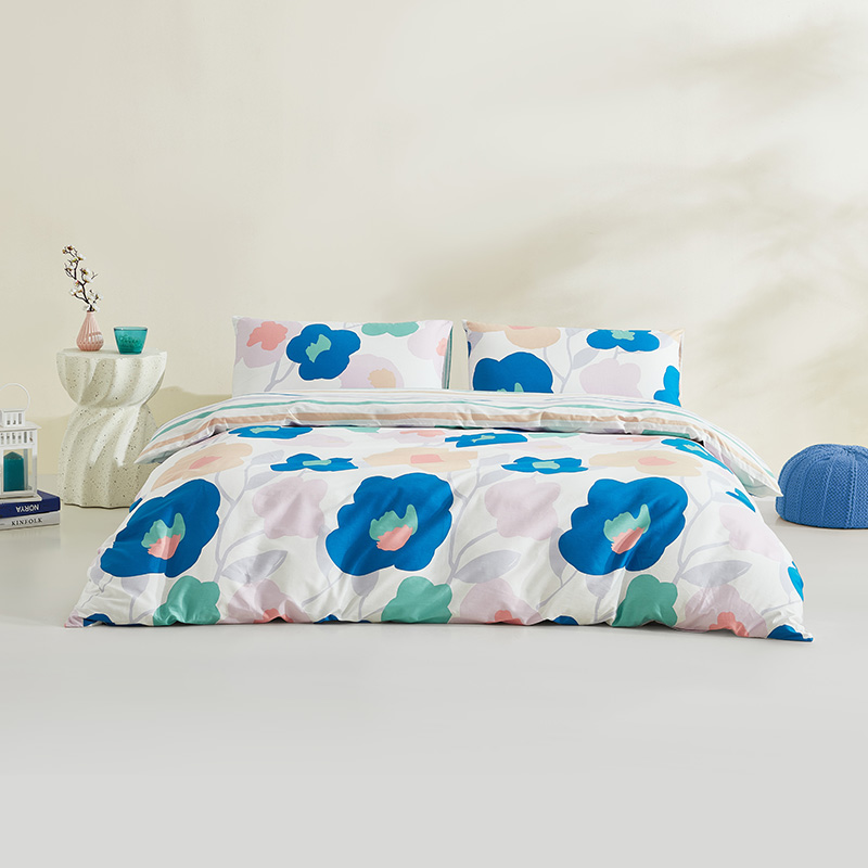 【恐龙严选】全棉四件套 简约大气 条纹全棉四件套  克里斯