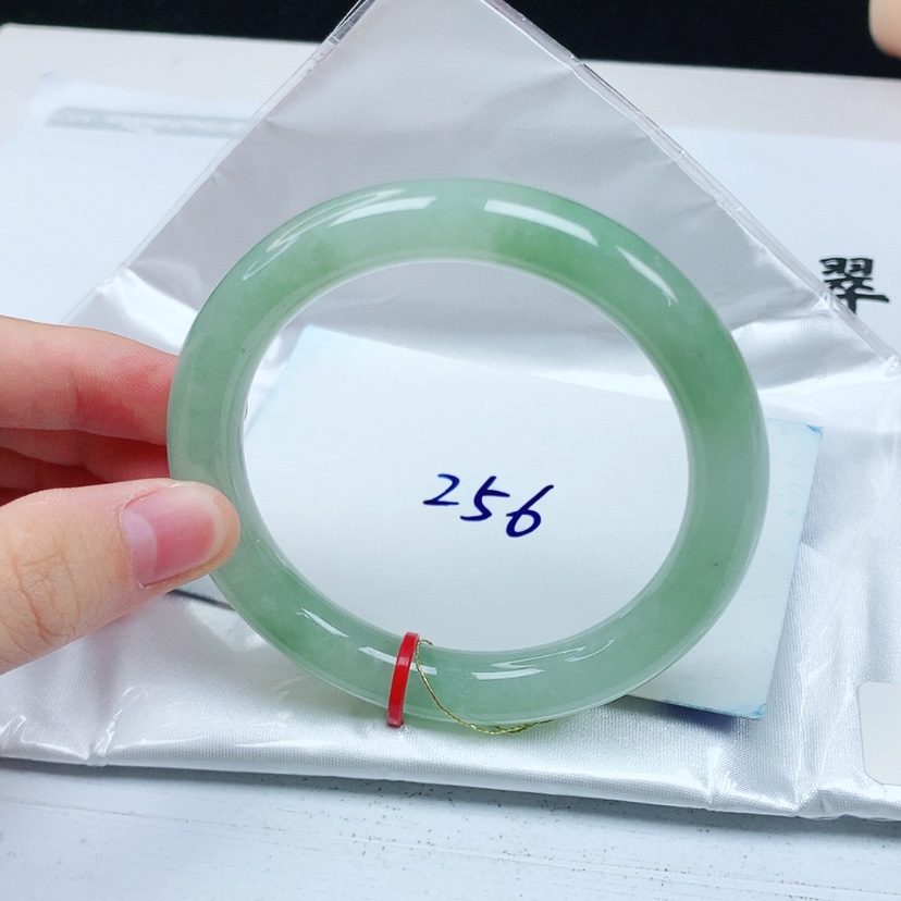 【闪购商品】翡翠手镯（圆镯）未镶嵌缅甸天然a货手镯55+