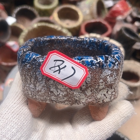 粗陶花盆手工花盆制作