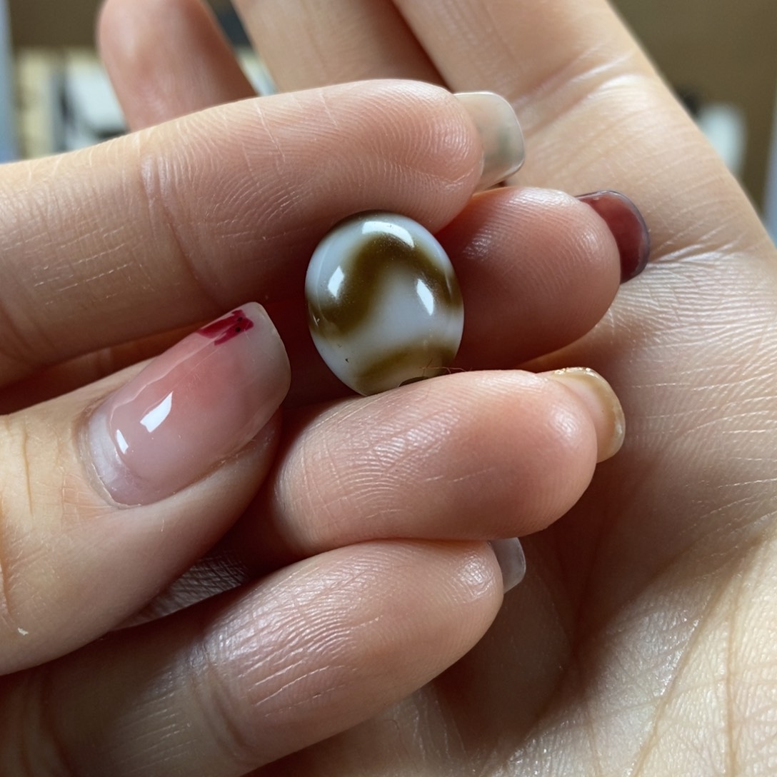 玛瑙/玉髓牙牙未镶嵌