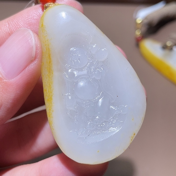 和田玉颈饰未镶嵌Y