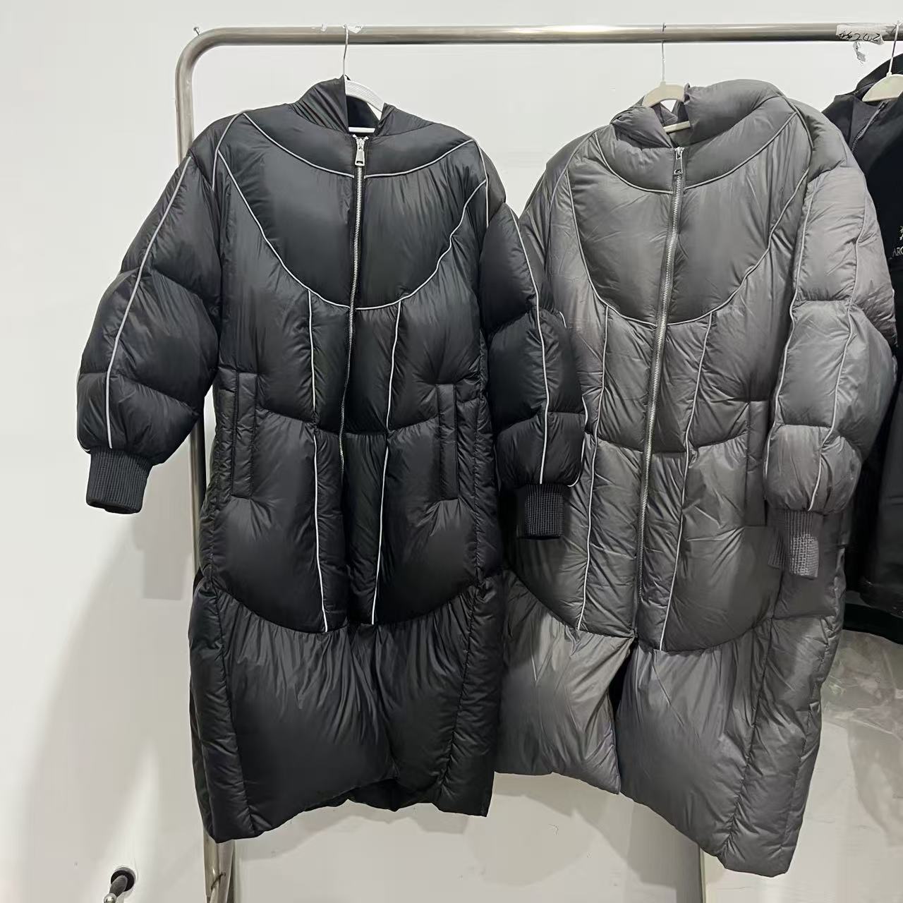 2590泡芙羽绒服长款秋冬加厚舒适时尚外套【新】