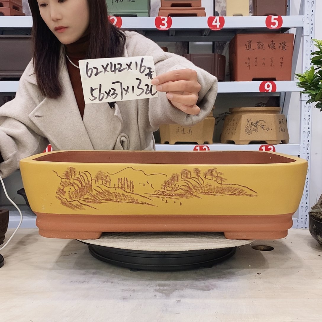 紫砂花盆紫砂花盆