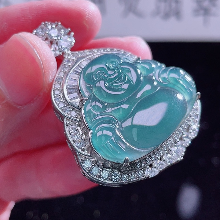 翡翠颈饰未镶嵌9999999999