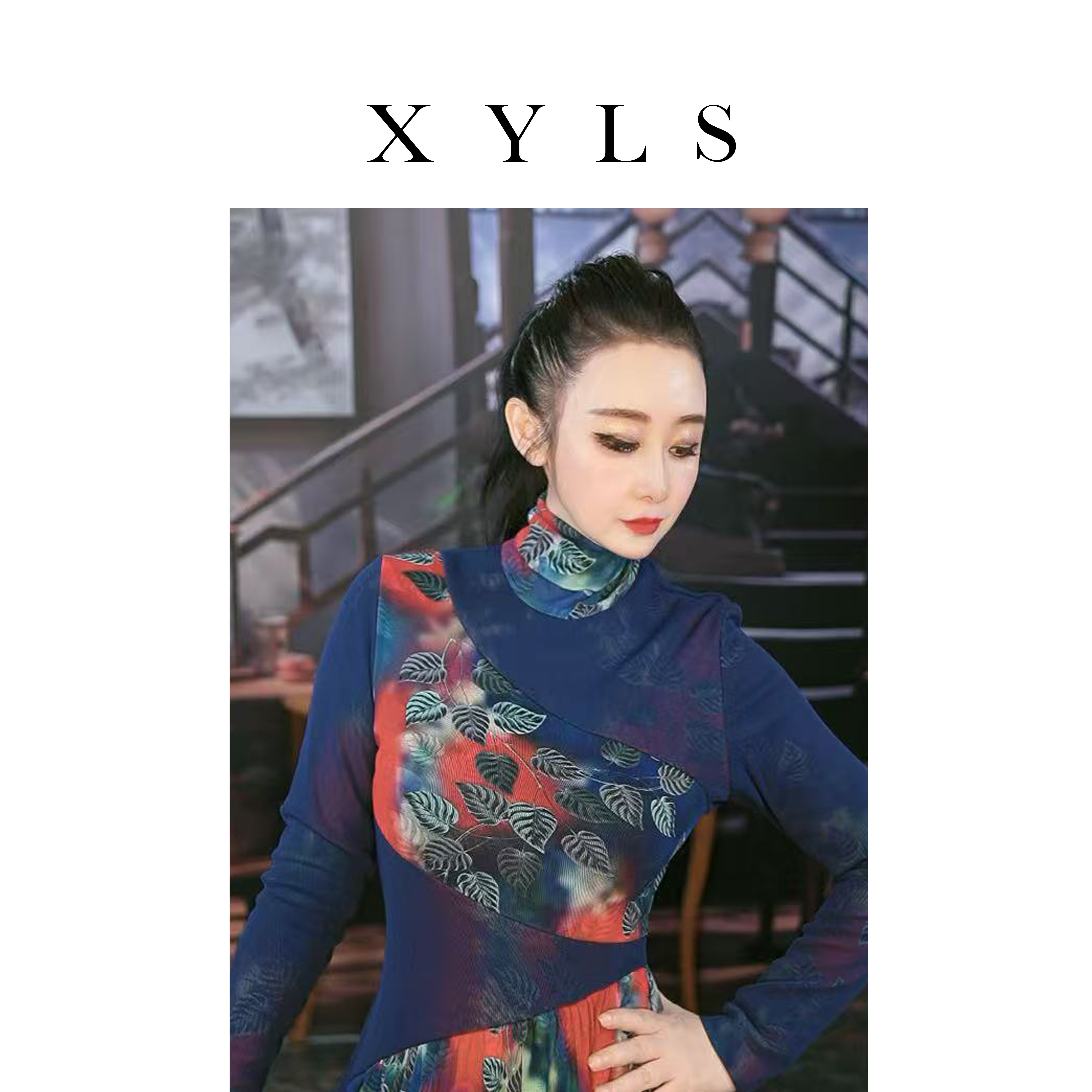 女装弹力网纱连衣裙T006970