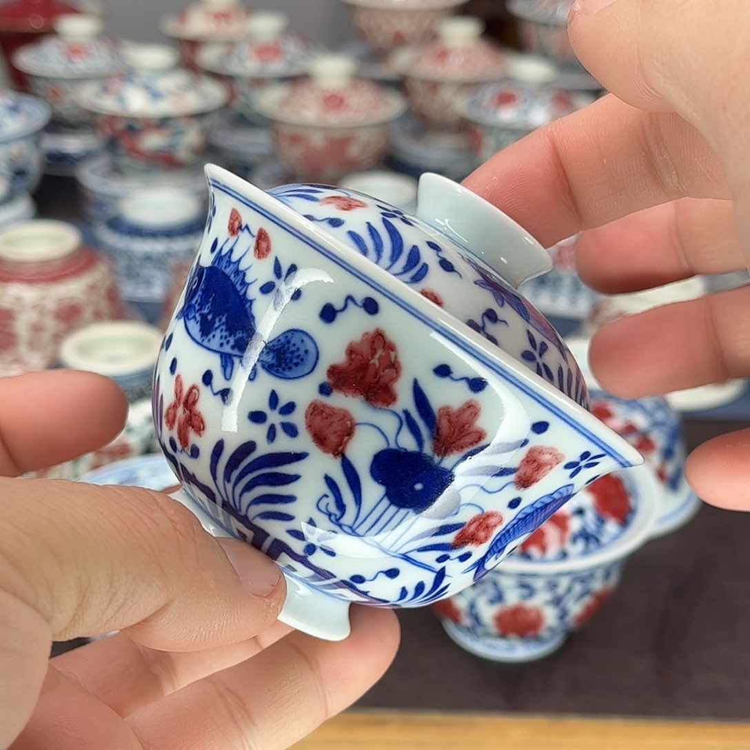 景德镇陶瓷青花釉里红