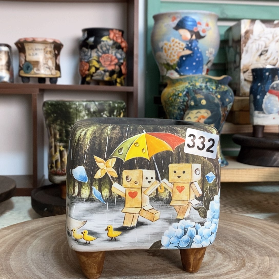 【闪购商品】332手绘精工盆上新