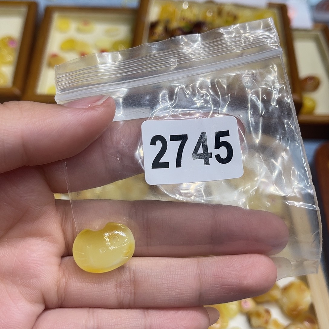 琥珀未镶嵌裸石蜜蜡