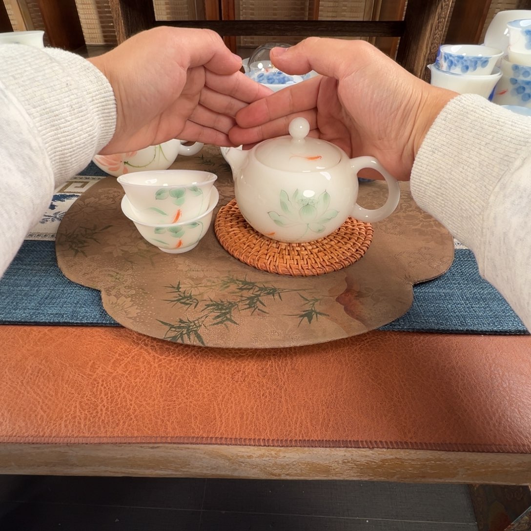 桃***蛋摆件陶璞玉瓷系列产品