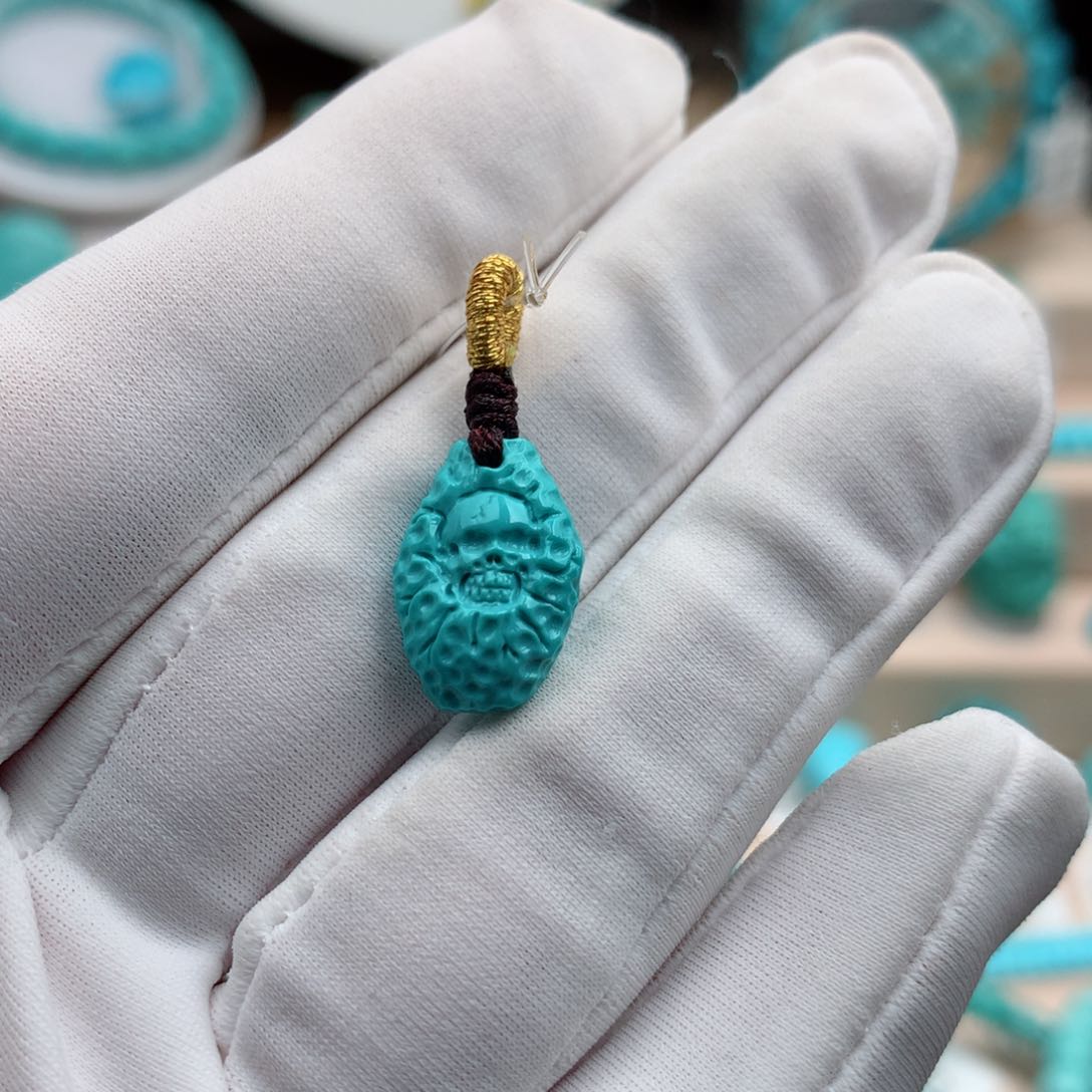 绿松石珠宝奇石未镶嵌