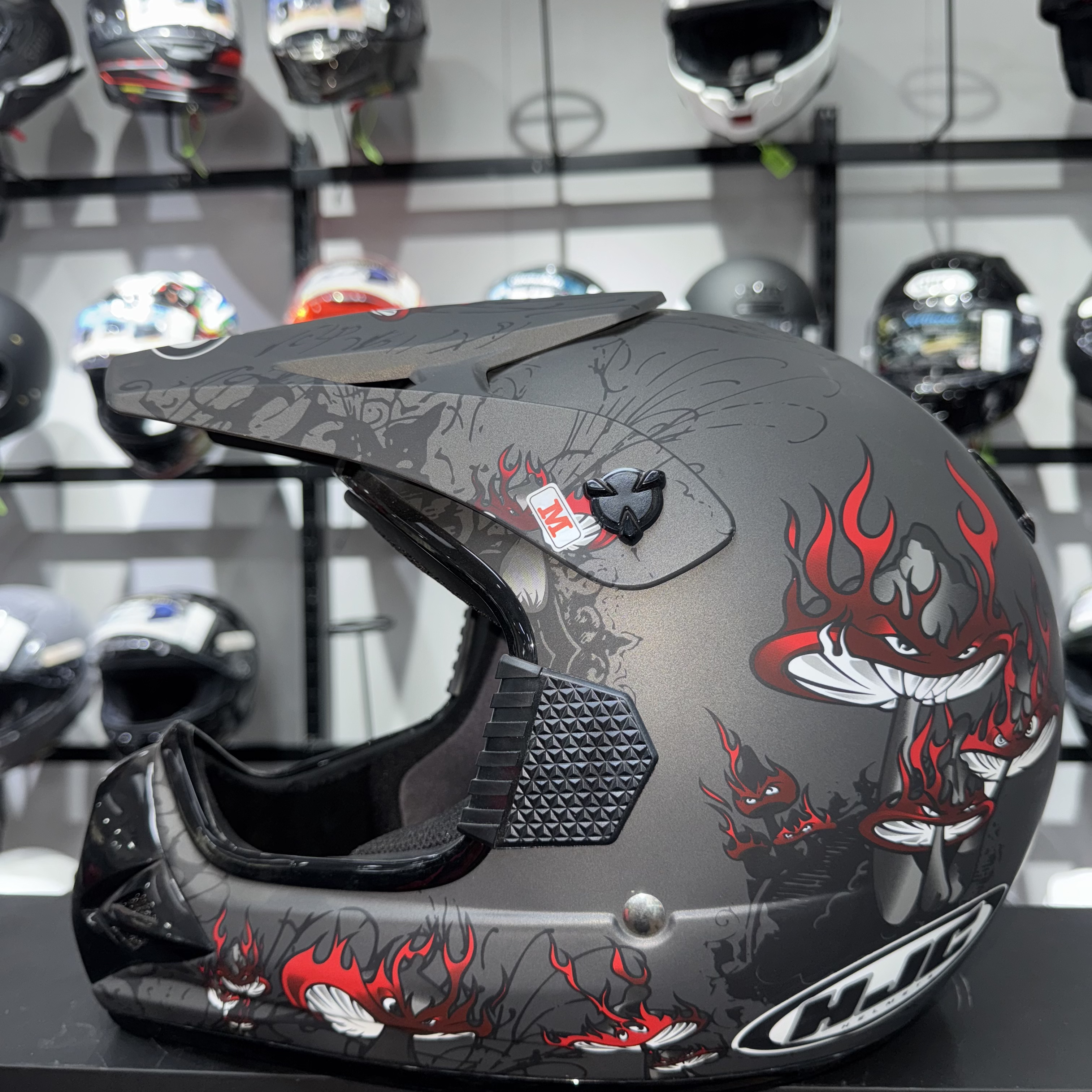 HJC摩托车卡丁车越野车头盔断码断色清仓HJC  ZF9 MC5双D扣
